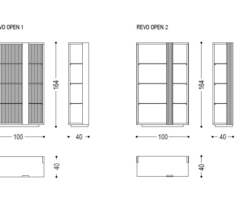 Комод Revo Open