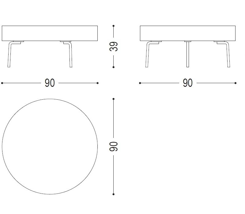 Журнальный столик Disco