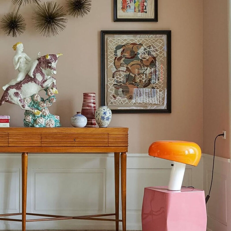 Настольная лампа Snoopy Orange