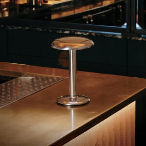 Настольная лампа Gustave Residential Polished Silver