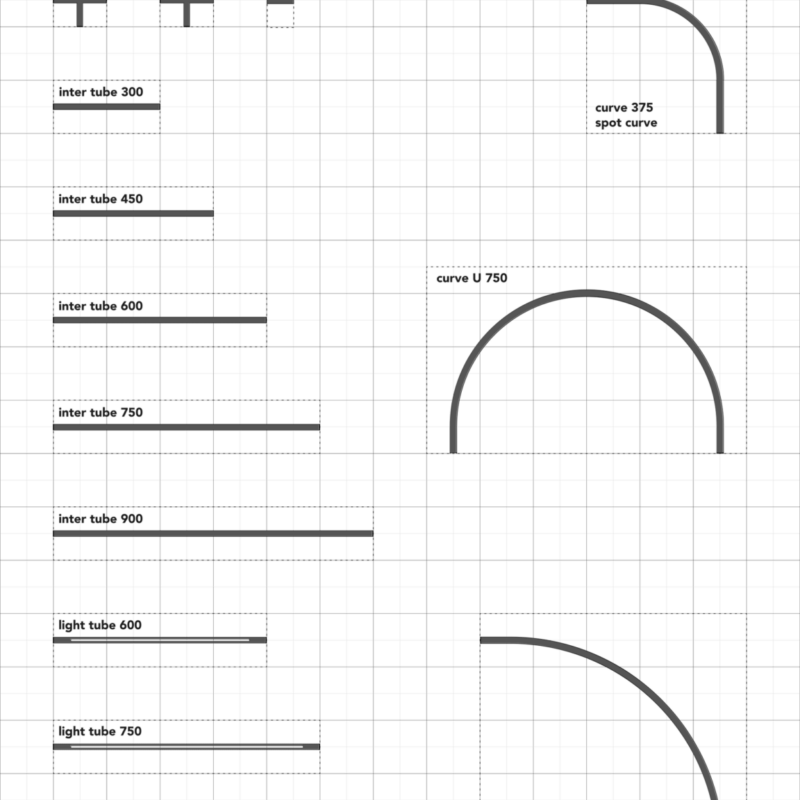 Модульный светильник Plug Bronze