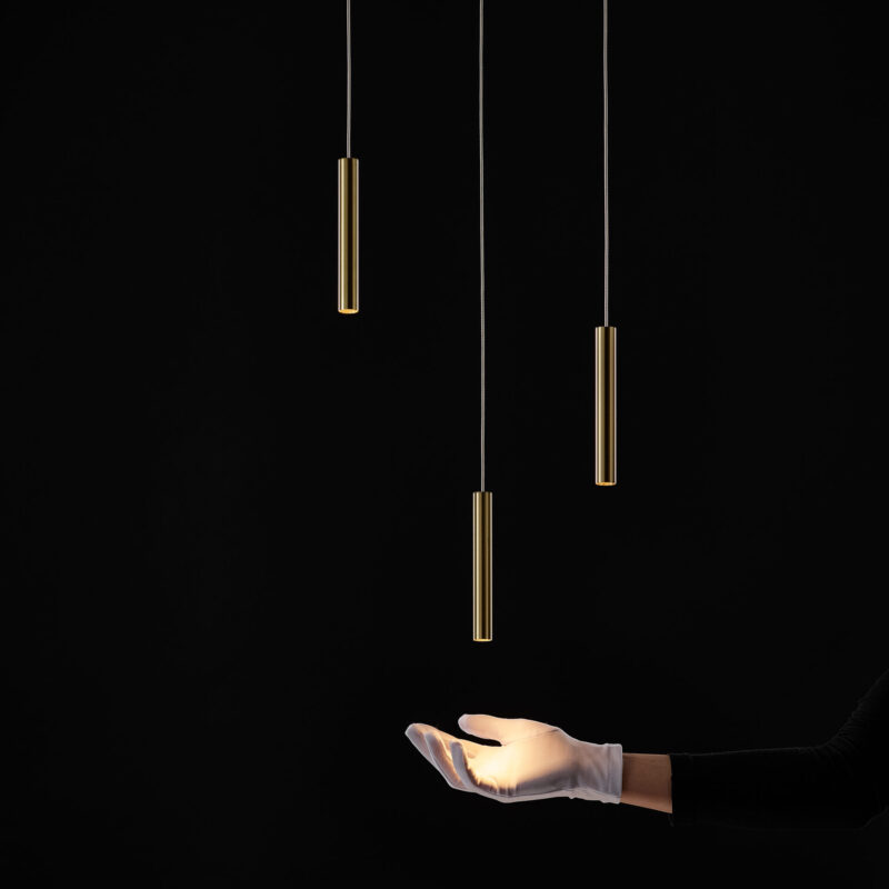 Подвесной светильник Beam brushed gold