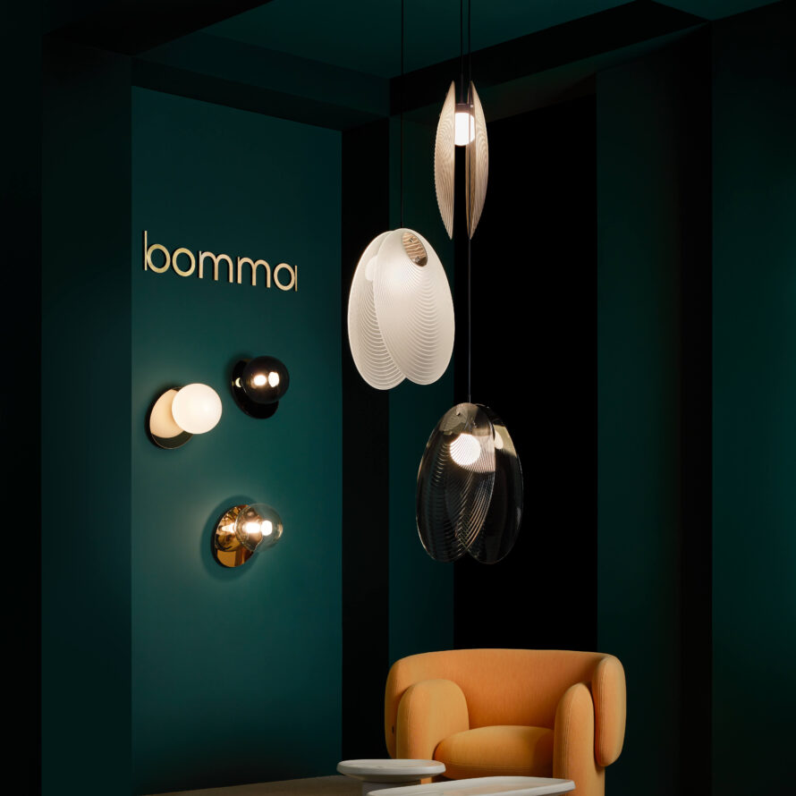 Подвесной светильник Ama Opened Bronze Matte