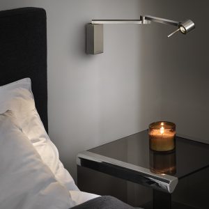 Настенный светильник Manhattan Satin nickel
