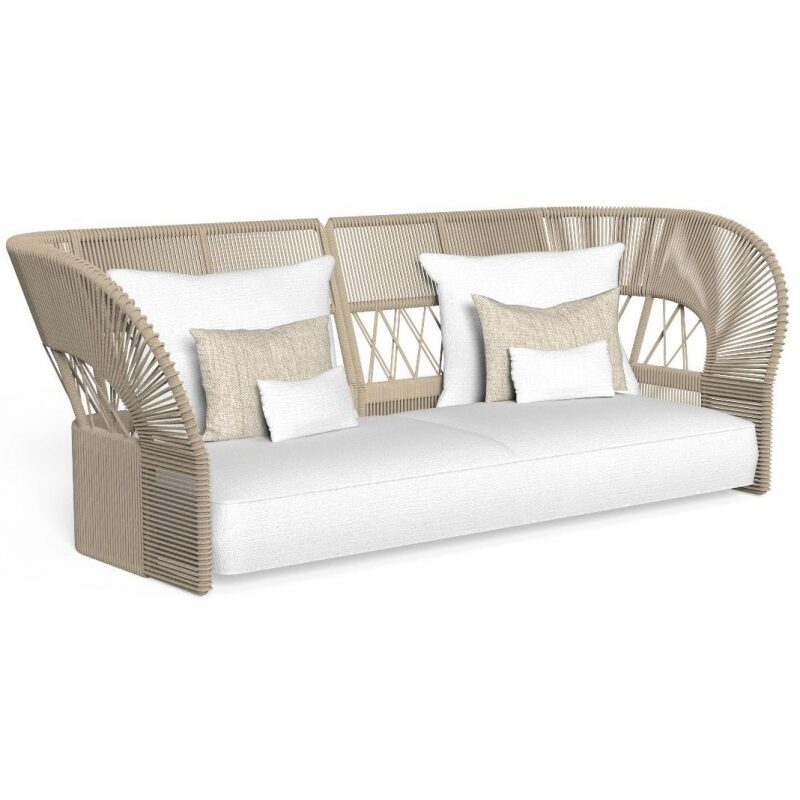 Диван двухместный Cliff Deco Rope Backrest