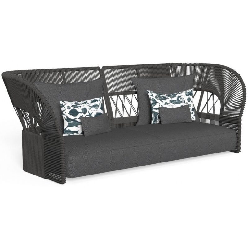Диван двухместный Cliff Deco Rope Backrest